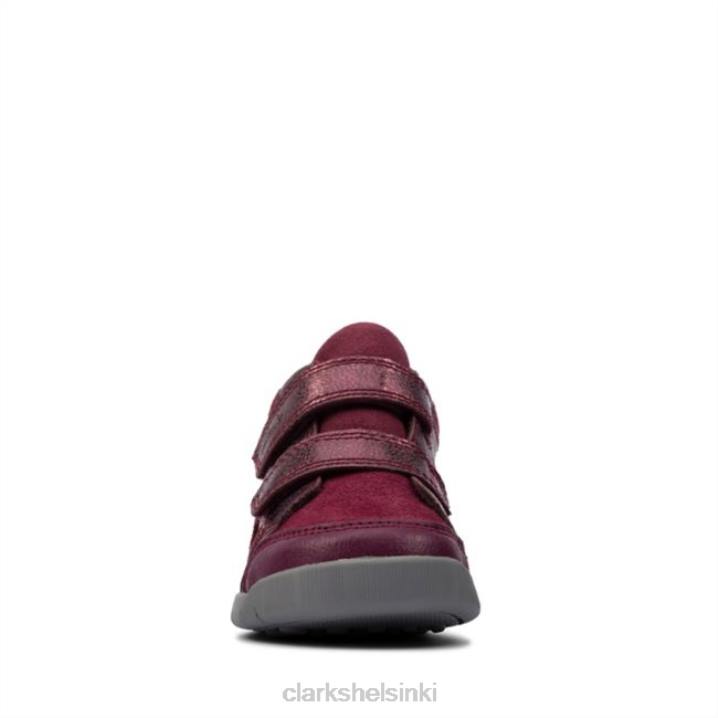 berry leather rex park taapero marja nahka clarks Clarks lapset 2DHN5764 marja nahkaa