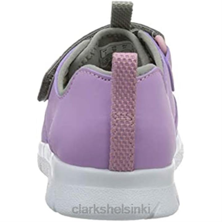 tyttöjen ath surf t sandaali lila synteettiset clarks Clarks lapset 2DHN854 synteettinen lila