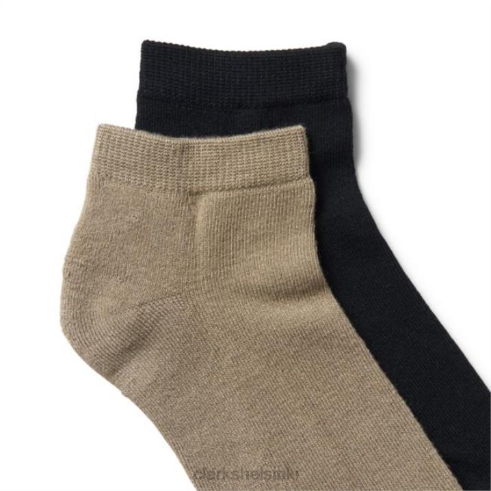 musta/rusketus clarks bamboo no show musta/rusketus Clarks Lisätarvikkeet 2DHN6747 musta/ruskea