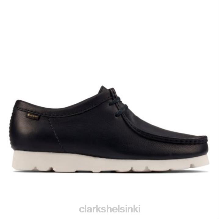 clarks navy nahkainen wallabee gtx Clarks miehet 2DHN4409 laivastonsininen nahka