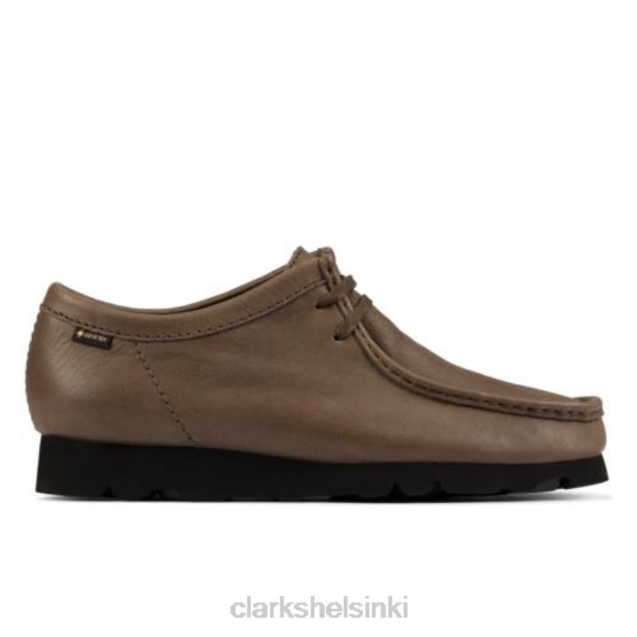oliivi nahka clarks wallabee gtx Clarks miehet 2DHN4408 oliivi nahkaa