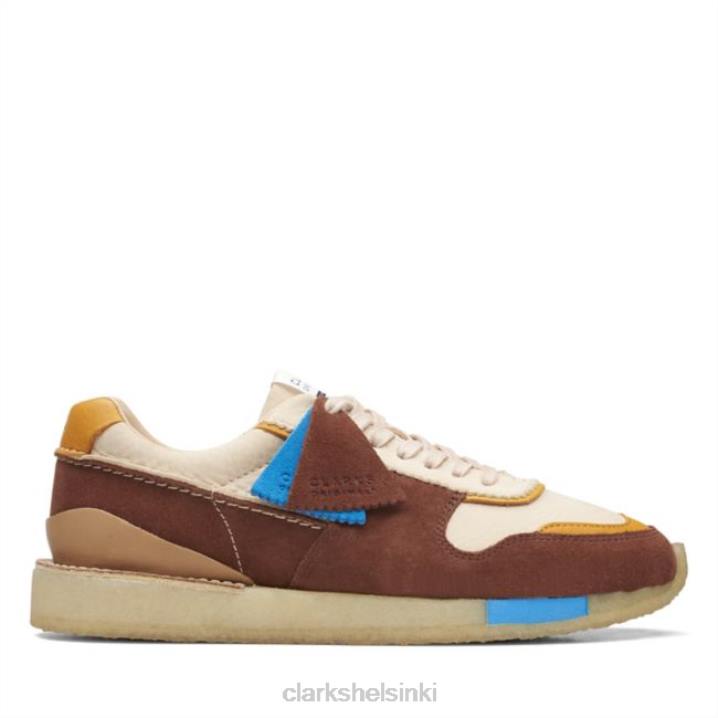 tan combi clarks tor run tan combi Clarks miehet 2DHN6619 rusketuskombi
