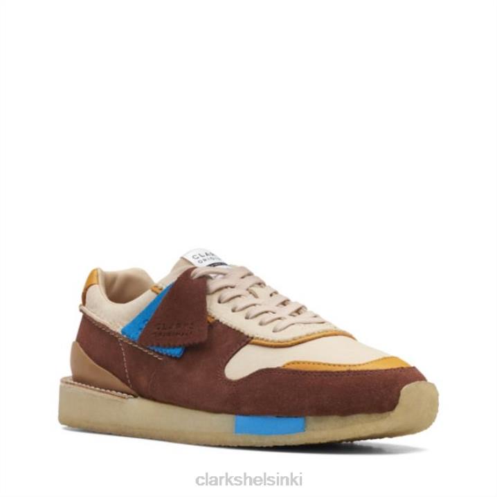 tor run tan combi clarks tan combi Clarks miehet 2DHN5605 rusketuskombi