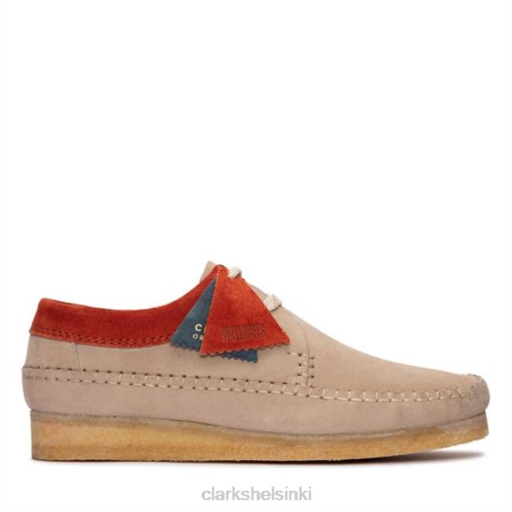 weaver sand combi sand combi clarks Clarks miehet 2DHN6622 hiekka yhdistelmä