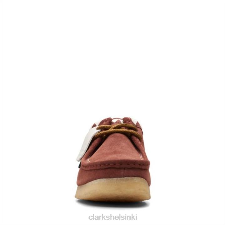 Auburn Wallabee Auburn clarks Clarks miehet 2DHN5636 kastanjanruskea