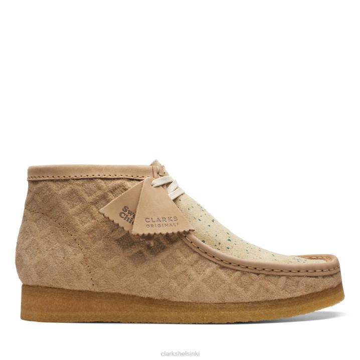 clarks luonnollinen vihreä wallabee-saappaat Clarks miehet 2DHN3641 luonnollinen vihreä