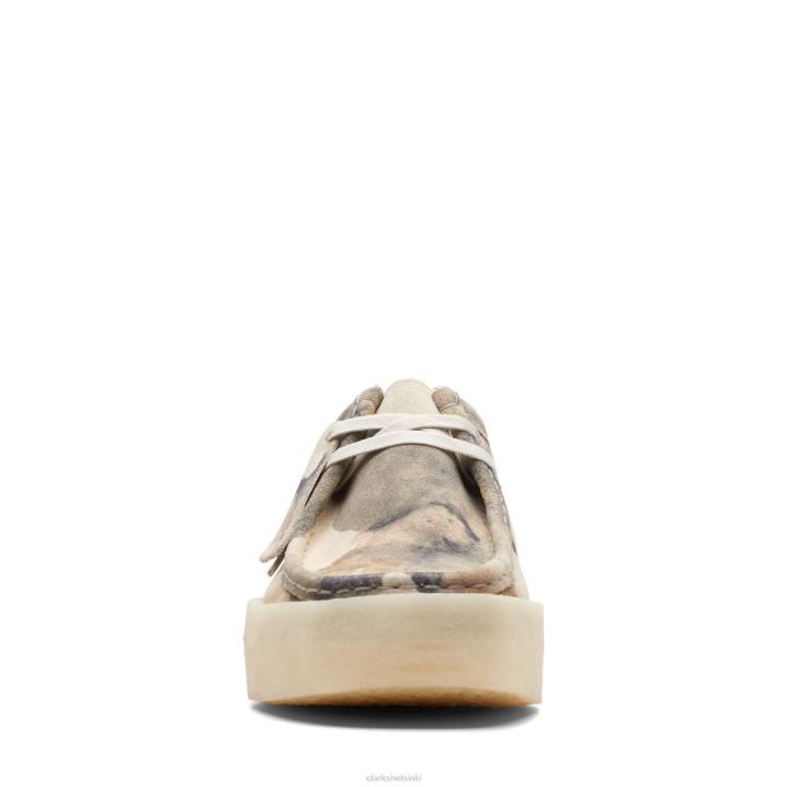 luonnonvalkoinen camo clarks wallabee cup Clarks miehet 2DHN3747 luonnonvalkoinen camo