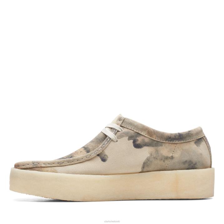 luonnonvalkoinen camo clarks wallabee cup Clarks miehet 2DHN3747 luonnonvalkoinen camo