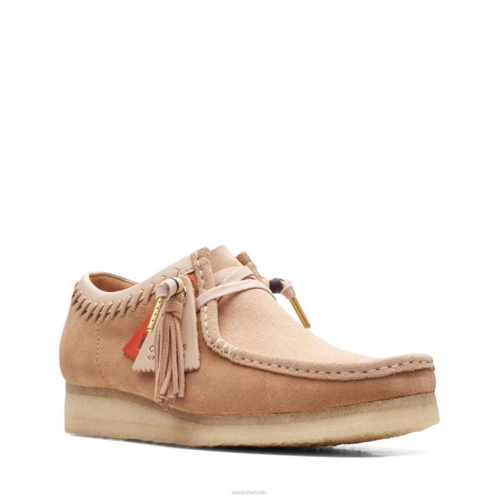 poskipuna pinkki combi clarks wallabee Clarks miehet 2DHN3712 poskipuna pinkki yhdistelmä