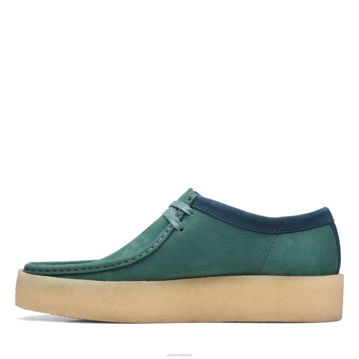 sinivihreä wallabee cup clarks Clarks miehet 2DHN3612 sinivihreä