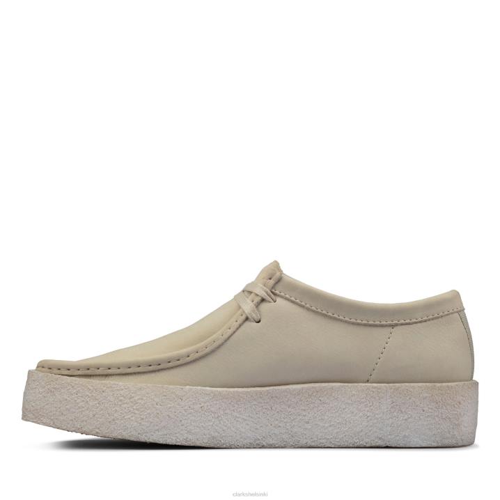 valkoinen nubuck clarks wallabee kuppi Clarks miehet 2DHN3547 valkoinen nubukki