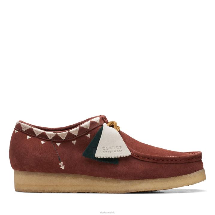 wallabee auburn clarks Clarks miehet 2DHN3630 kastanjanruskea