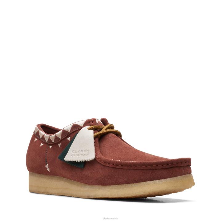 wallabee auburn clarks Clarks miehet 2DHN3630 kastanjanruskea