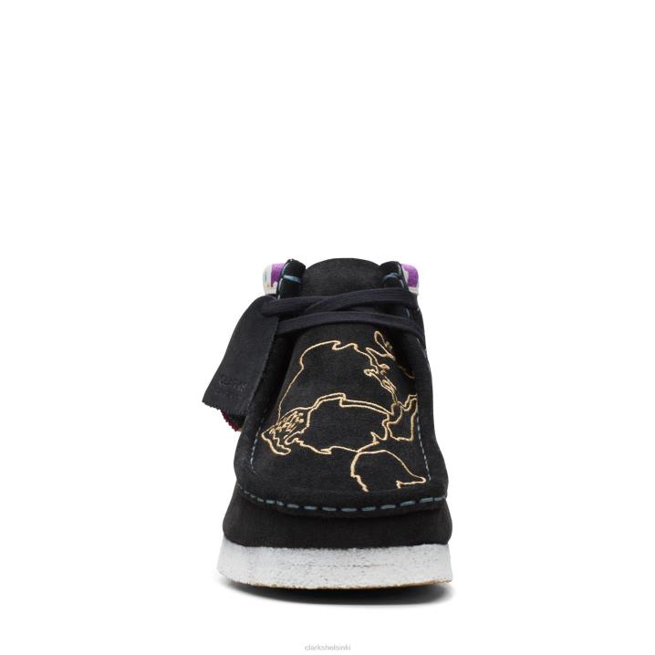 wallabee boot clarks musta Clarks miehet 2DHN3615 musta