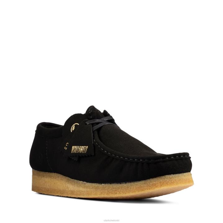 wallabee clarks musta vegaani Clarks miehet 2DHN3621 musta vegaani