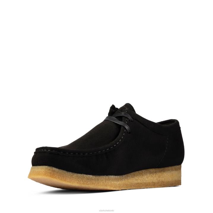 wallabee clarks musta vegaani Clarks miehet 2DHN3621 musta vegaani
