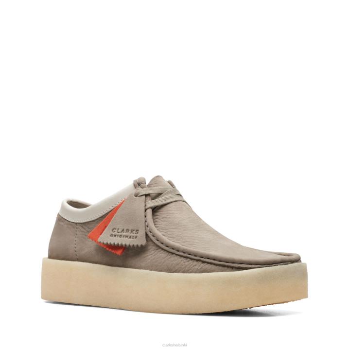 wallabee cup harmaa nubuck clarks Clarks miehet 2DHN3758 harmaa nubukki