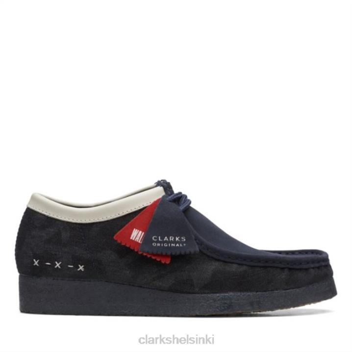 wallabee denim sininen synteettinen denim sininen synteettinen clarks Clarks miehet 2DHN5606 denim sininen synteettinen