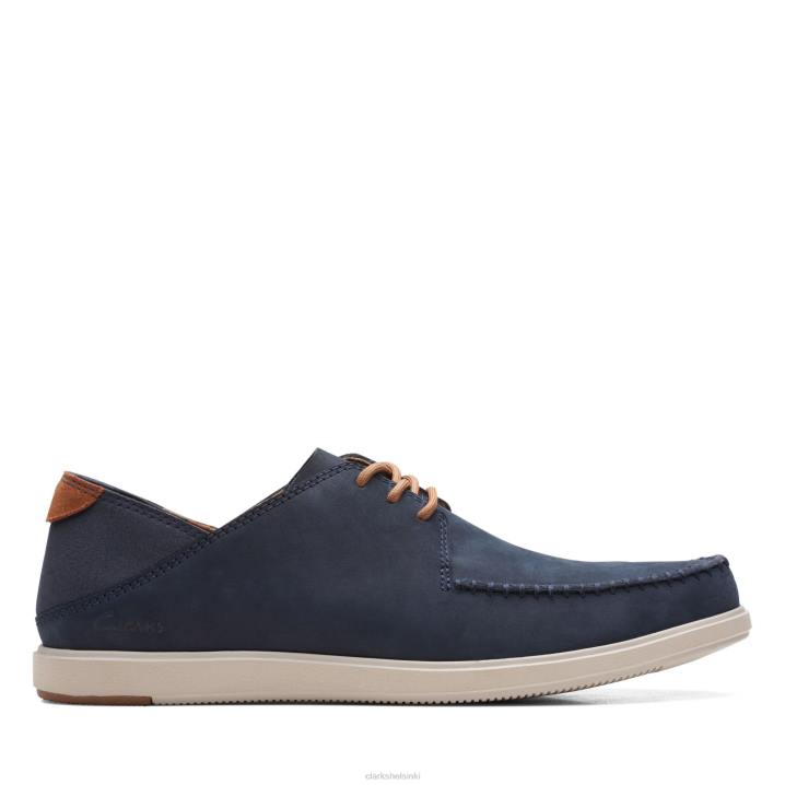 bratton solmio clarks navy nubuck Clarks miehet 2DHN3693 laivaston nubukki