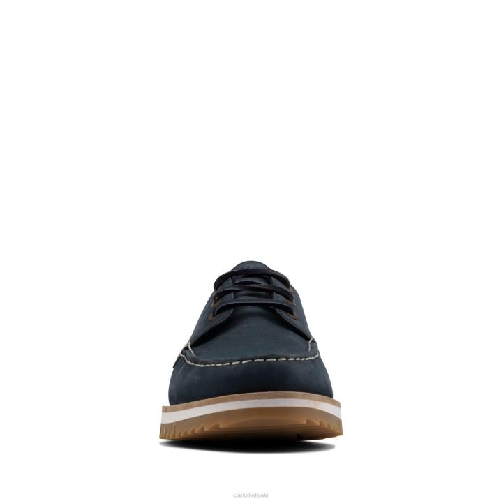 clarks navy nubuck durston pitsi Clarks miehet 2DHN3753 laivaston nubukki