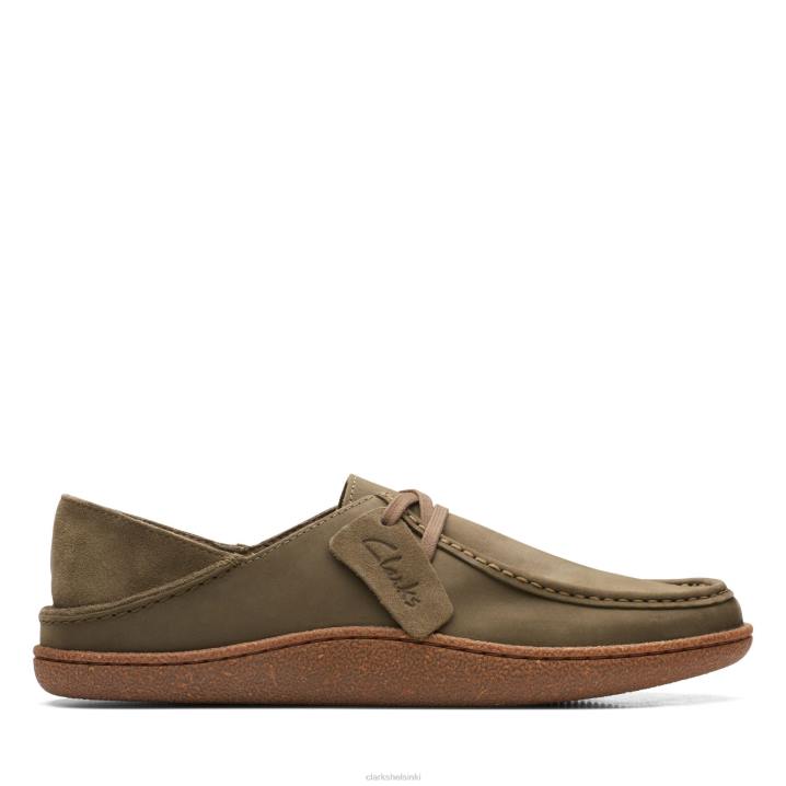 piltonwallabee tumma oliivi nub clarks Clarks miehet 2DHN3774 tumma oliivin nub