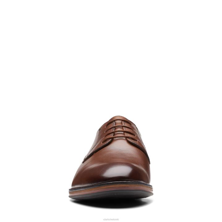 tummanruskea nahka clarks Citi stride walk Clarks miehet 2DHN3768 tummanruskea nahka
