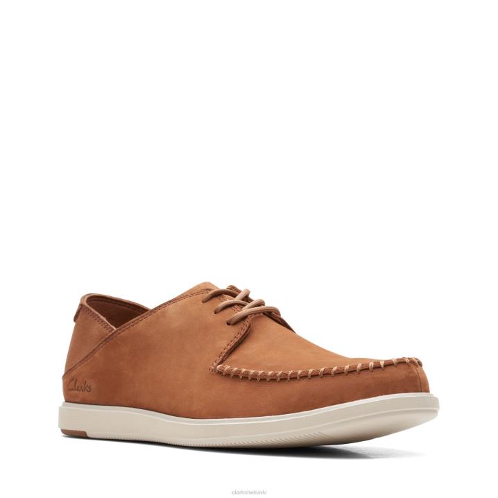 tummanruskea nubukki clarks bratton solmio Clarks miehet 2DHN3736 tumma rusketus nubukki