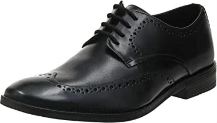 clarks black miesten Stanfordin limit derbyt Clarks miehet 2DHN1553 musta nahka