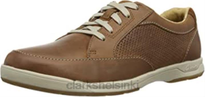 clarks brown tan nahka miesten stafford park5 derby Clarks miehet 2DHN1433 ruskea ruskea nahka
