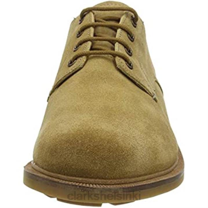 clarks miesten foxwell hall derbys beige tumma hiekka mokka tumma hiekka mokka Clarks miehet 2DHN2298 beige tumma hiekkamokka