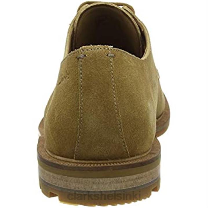 clarks miesten foxwell hall derbys beige tumma hiekka mokka tumma hiekka mokka Clarks miehet 2DHN2298 beige tumma hiekkamokka