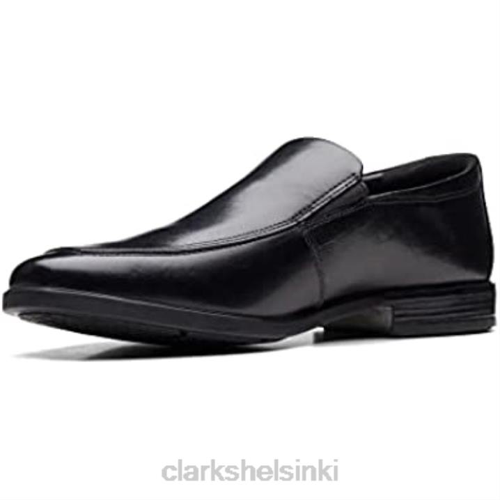 clarks musta nahka miesten Howard Edge derby Clarks miehet 2DHN841 musta nahka