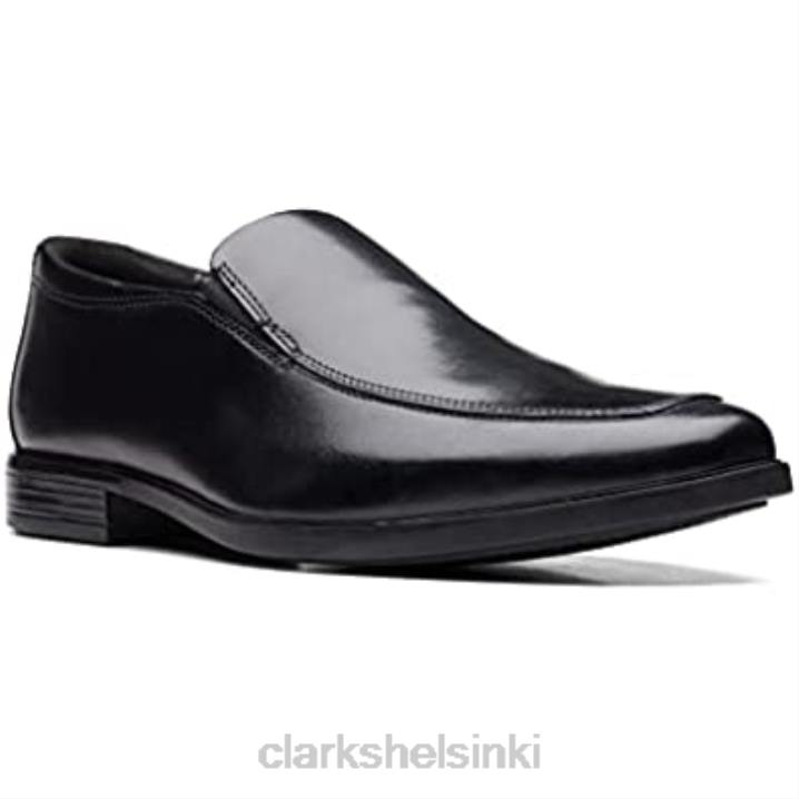 clarks musta nahka miesten Howard Edge derby Clarks miehet 2DHN841 musta nahka