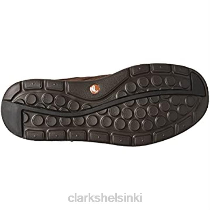 clarks ruskea nahka miesten luonnottomat aikaderbyt Clarks miehet 2DHN1113 ruskeaa nahkaa