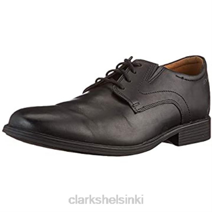 miesten whiddon derby mustat nahkaiset clarkit Clarks miehet 2DHN1302 musta nahka