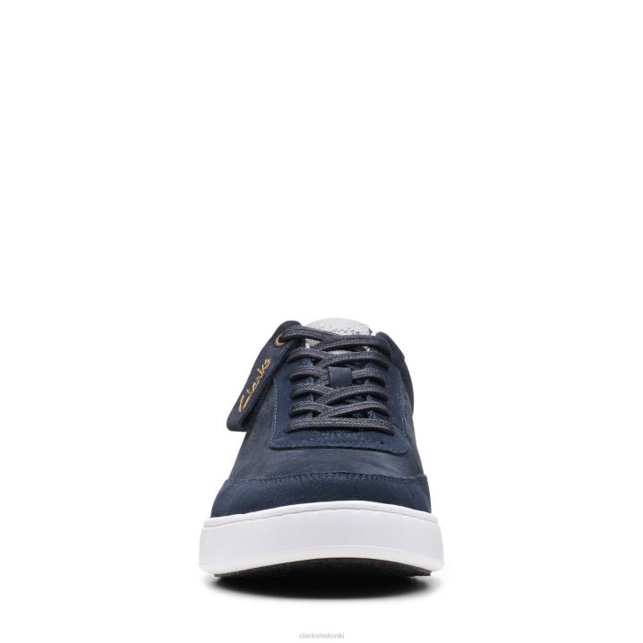 Court Lite Tor Clarks Navy Combi Clarks miehet 2DHN3479 laivaston yhdistelmä