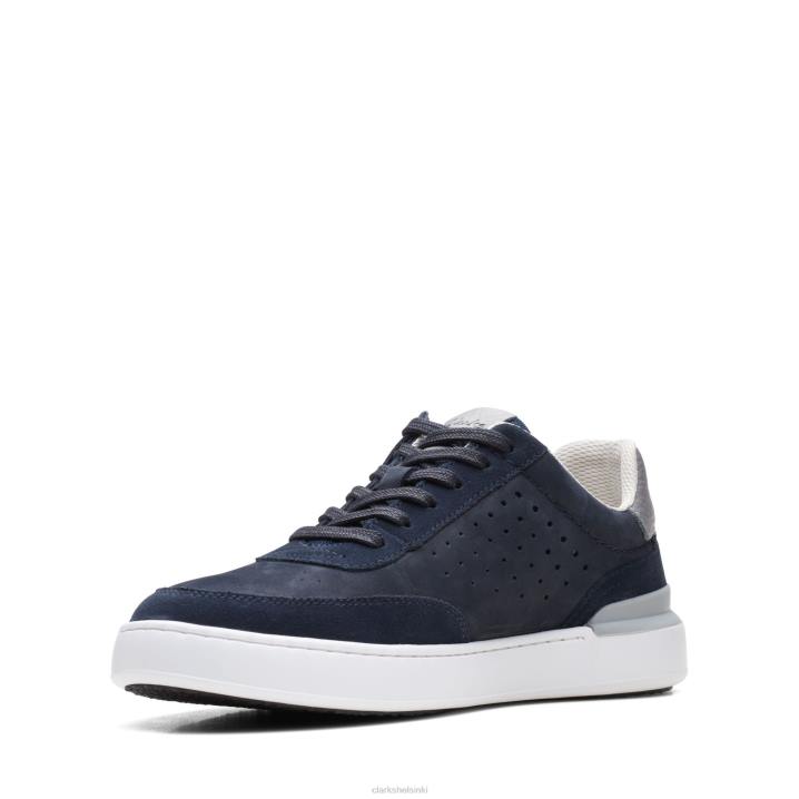 Court Lite Tor Clarks Navy Combi Clarks miehet 2DHN3479 laivaston yhdistelmä