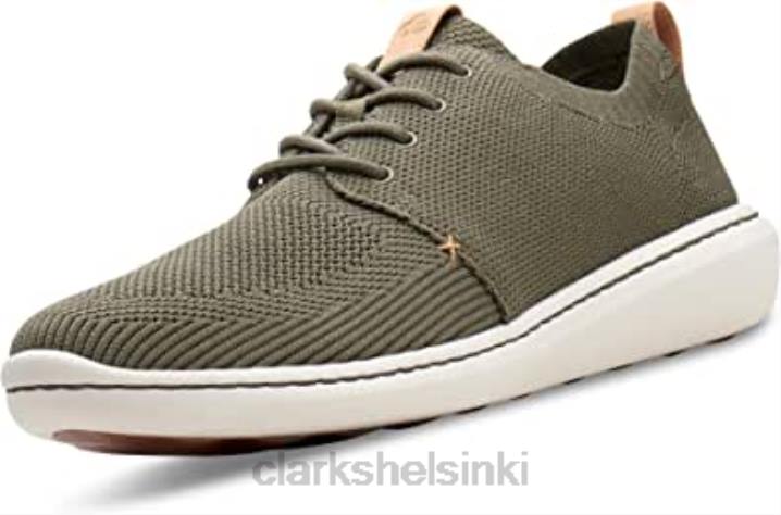 clarks green khaki miesten step urban mix tennarit Clarks miehet 2DHN2433 vihreä khaki
