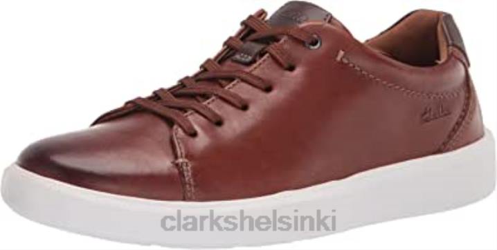 clarks miesten cambro matala lenkkari tummanruskeaa nahkaa Clarks miehet 2DHN1474 tummanruskea nahka