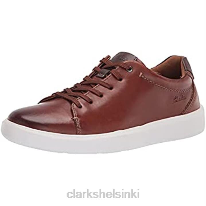 clarks miesten cambro matala lenkkari tummanruskeaa nahkaa Clarks miehet 2DHN1474 tummanruskea nahka