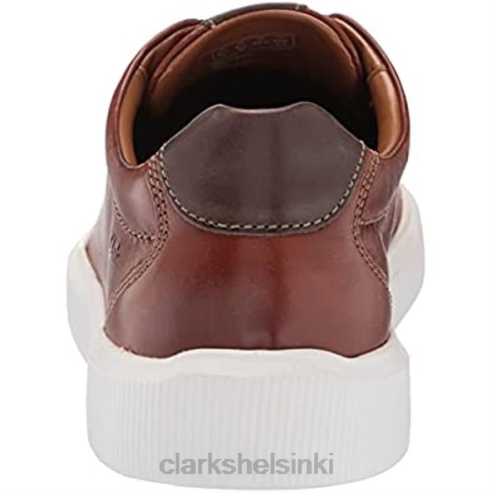 clarks miesten cambro matala lenkkari tummanruskeaa nahkaa Clarks miehet 2DHN1474 tummanruskea nahka