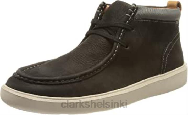 clarks miesten cambro mid lenkkari musta nubuck Clarks miehet 2DHN1170 musta nubukki