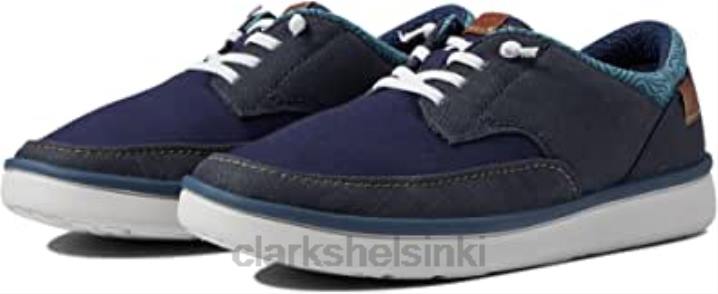 clarks miesten cantal low tennarit navy combi Clarks miehet 2DHN1434 laivaston yhdistelmä