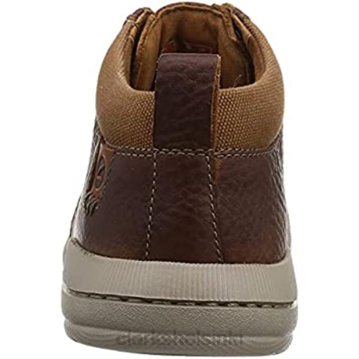 clarks miesten driftway mid tennarit tummanruskea lea Clarks miehet 2DHN1594 tumma rusketus lea