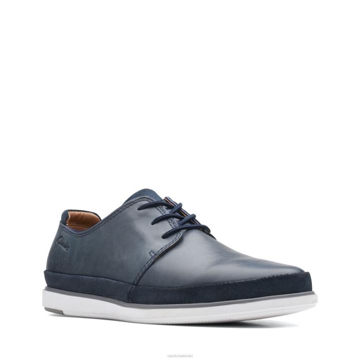 clarks navy bratton pitsiä Clarks miehet 2DHN3673 laivasto