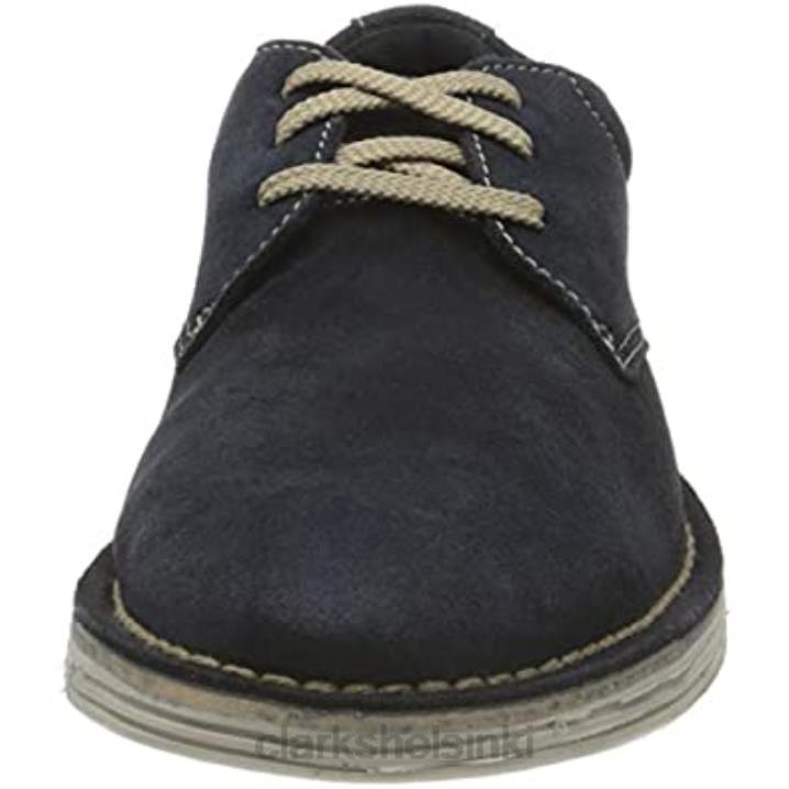 clarks navy mokkanahka miesten forge vibe -lenkkarit Clarks miehet 2DHN697 laivastonsininen mokka