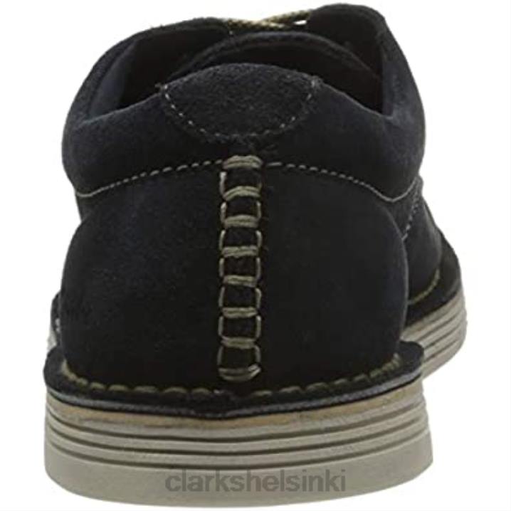 clarks navy mokkanahka miesten forge vibe -lenkkarit Clarks miehet 2DHN697 laivastonsininen mokka