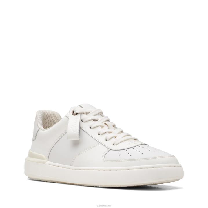 clarks white court lite tie Clarks miehet 2DHN3561 valkoinen