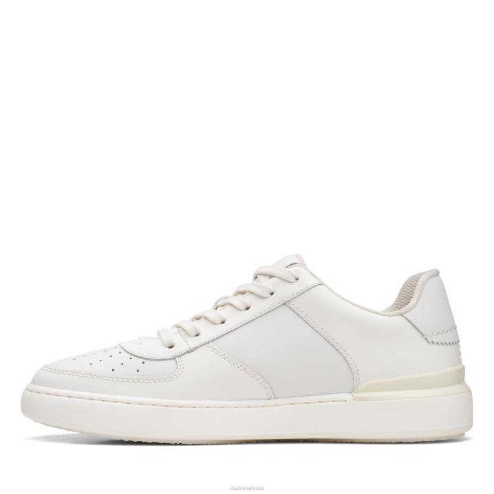 clarks white court lite tie Clarks miehet 2DHN3561 valkoinen