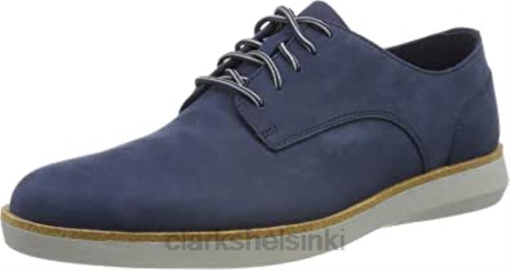 miesten banwell pitsiset tennarit sininen laivastonsininen nubuk navy nubuck clarks Clarks miehet 2DHN1190 sininen navy nubuck laivastonnubuck